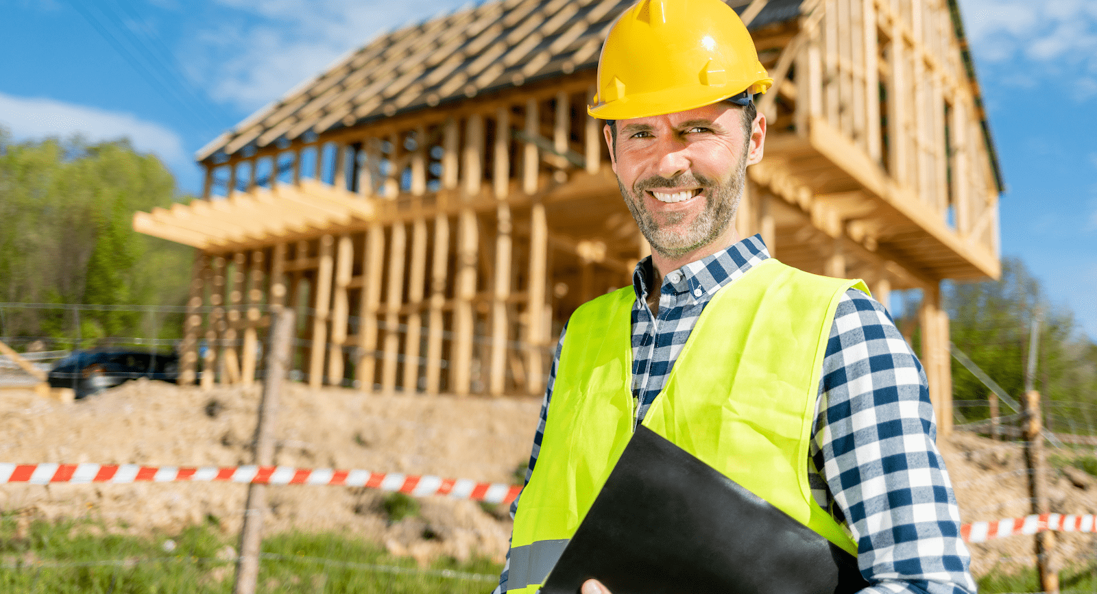 Pro Builder's 2024 forecast shows home builders are optimistic like this smiling builder on the jobsite