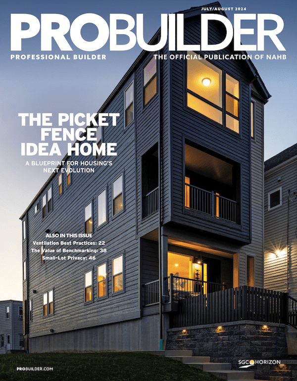 Pro Builder July/August 2024 issue cover