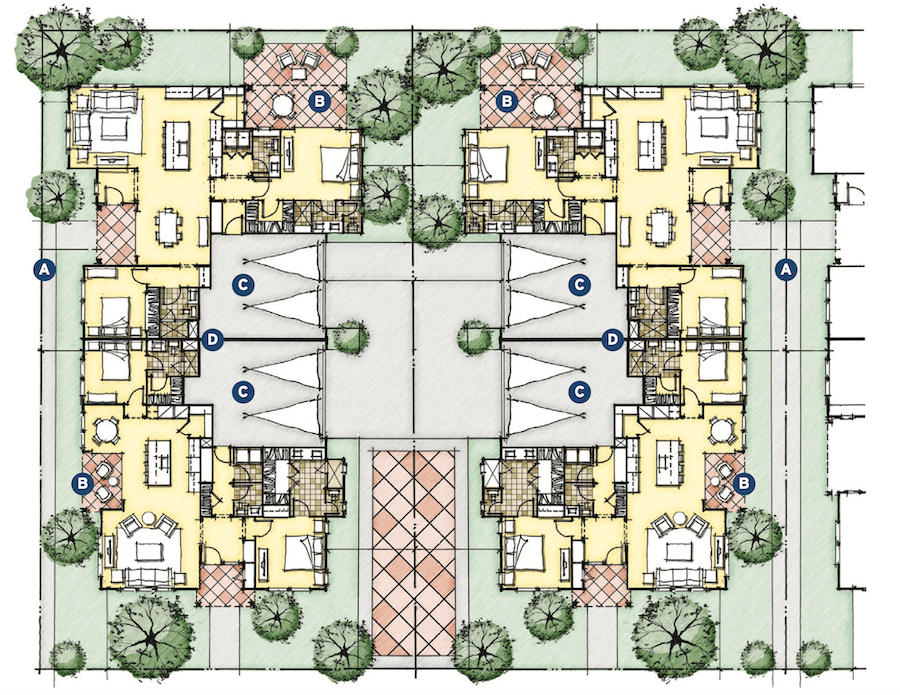 Duplex cluster design by DTJ Design