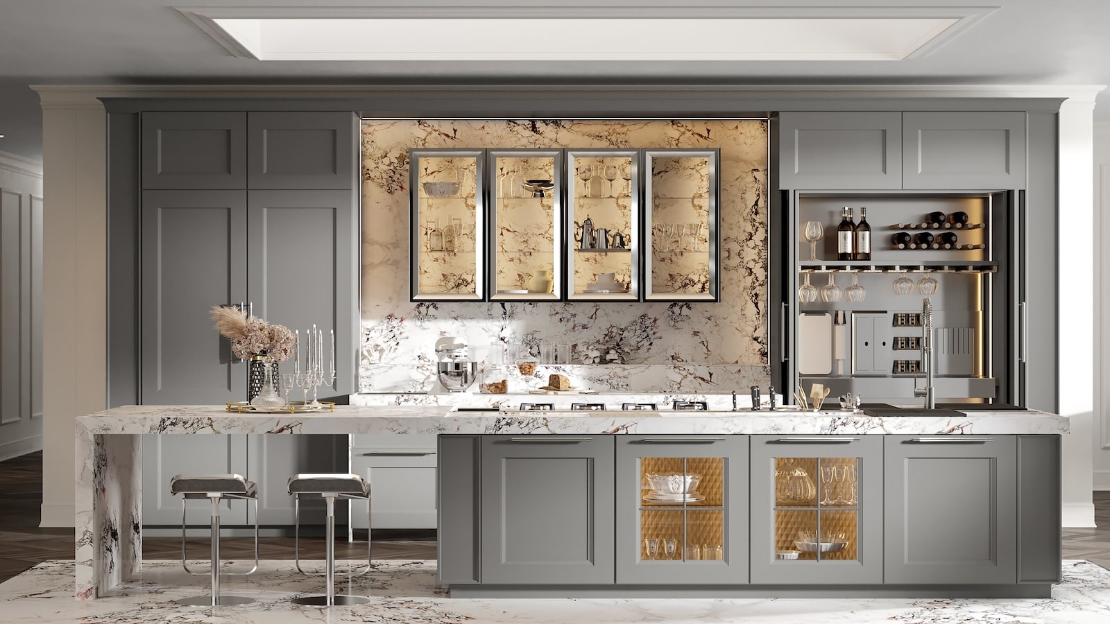 Spectrum's Reimagined Transitional Kitchen