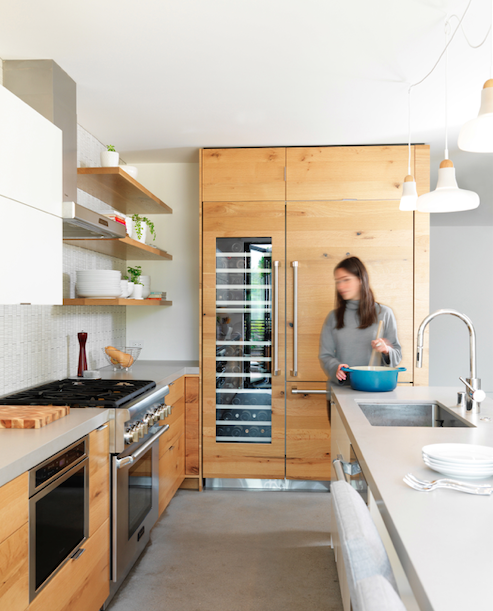 2019 Professional Builder Design Awards Gold Infill light filled kitchen