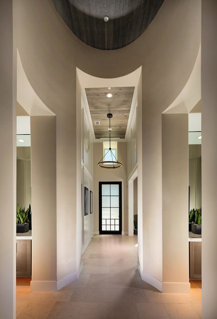 2019 Professional Builder Design Awards Gold Single-Family Production hallway