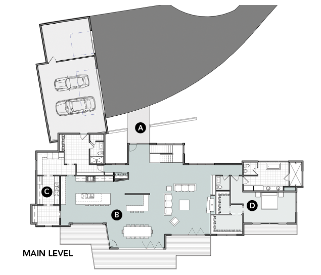KGA_Contemporary Hillside Retreat_main floor