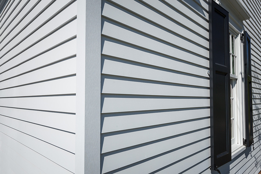 Boral Composites TruExterior Siding line offers a bevel profile, providing a contemporary, mainstream look similar to cedar or redwood clapboard