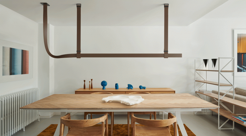 Flos Belt Brown Bourullec project dining room