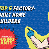 Man in hardhat points to "Top 5 Factory-Built-Home Builders"
