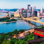 Skyline view of Pittsburgh