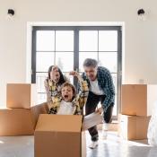 Family moving into new home. Photo by MART PRODUCTION from Pexels