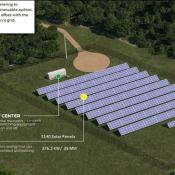 planned solar garden at Solara Woods