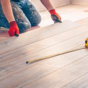 Wood flooring installation