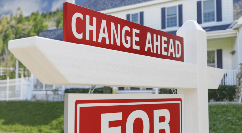 Sign indicates changes ahead for home sales commissions due to NAR settlement