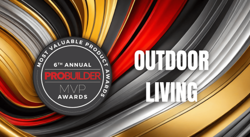 6th annual MVP Awards Outdoor Living category