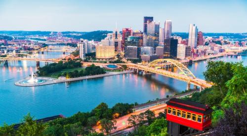 Skyline view of Pittsburgh