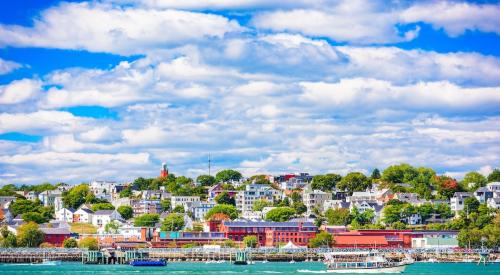 Portland, Maine skyline