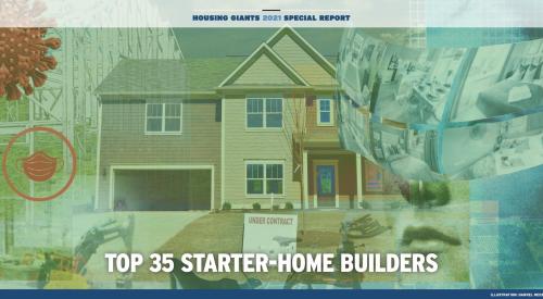 2021 Housing Giants biggest starter-home builders