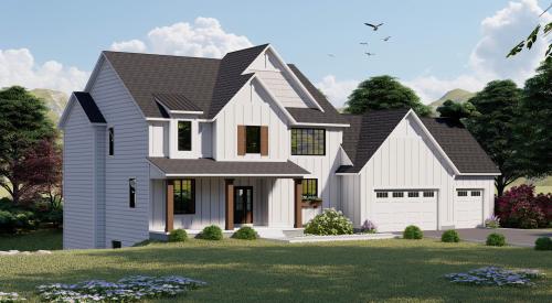 TK Design 3D rendering of home