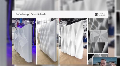 Mighty Buildings presentation 3d printed panels