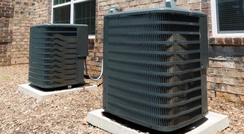 New AC units outside residential home