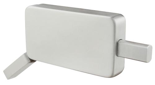 The INOX brand Surface Mount Barn Door Lock is billed by Unison Hardware as the first such lock crafted specifically for barn doors. With a design based on builder feedback requesting easier and quicker installation, the manufacturer touts a 15-minute install time with this product. The lock also is available in an ADA option (shown), which features a longer one-touch thumb lever to activate the 1-inch bolt-locking mechanism.