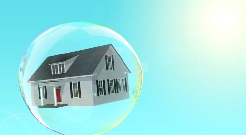 House in bubble