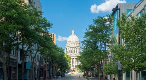 Madison, Wisconsin's State Capitol building