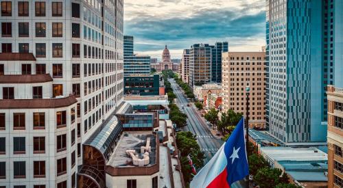 Austin, Texas, downtown view