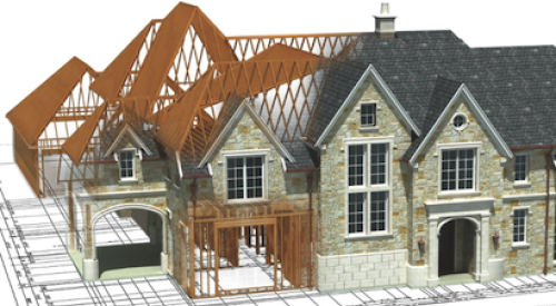3D building information model of a home
