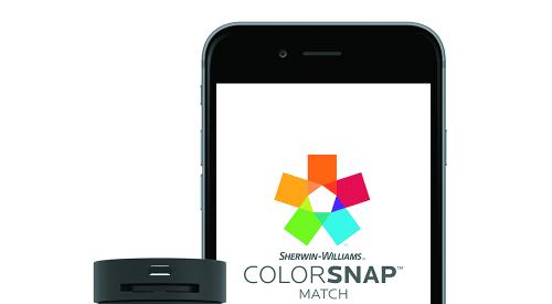 Sherwin-Williams ColorSnap Match tool