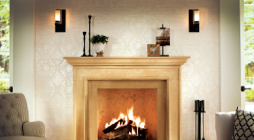 Eldorado Stone fireplace surrounds