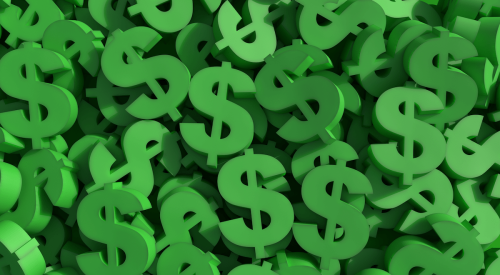 Green dollar signs represent energy efficiency tax credits