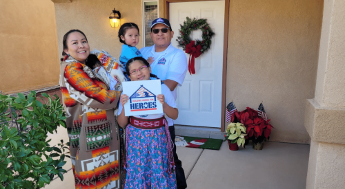 Homes for Heroes donates home to retired Marine and his family in Albuquerque