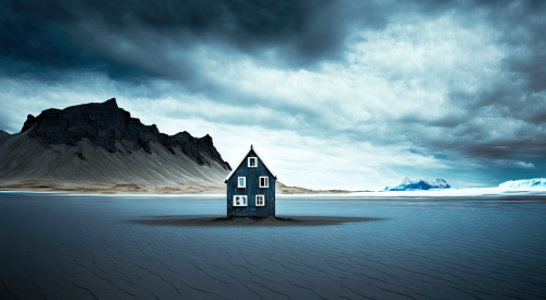 Isolated house means lonely people