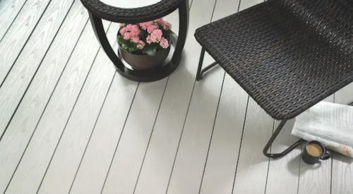 Using Kleer PVC decking to create outdoor living space