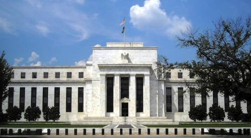 The Eccles Building in Washington, D.C., which serves as the Federal Reserve System's headquarters. In September, the Fed did not raise its federal funds rate.