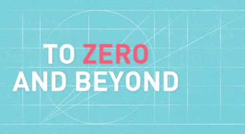 To zero and beyond logo for net zero homes