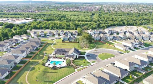 Master planned community aerial view