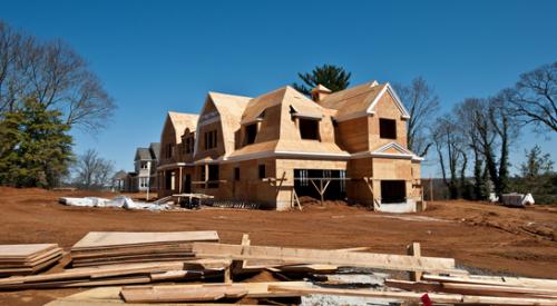 Builders across the nation are having difficulty finding labor for building homes like this one