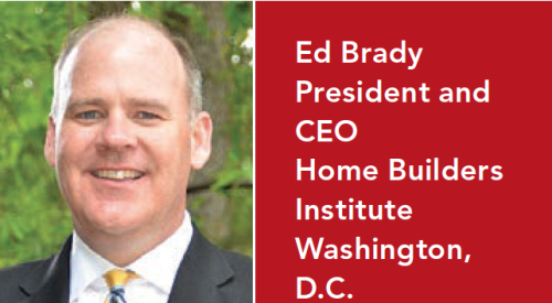 Ed Brady, President and CEO Home Builders Institute