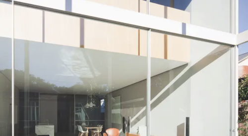Vitrocsa's dual-glazed window wall allows in plenty of natural light