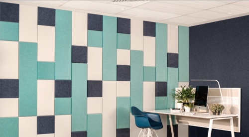 EchoPanel Balance Tiles, the latest modular acoustic tiles from Woven Image