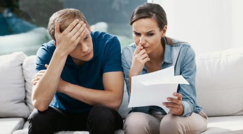 Couple worried over bills