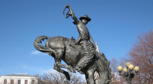 Denver statue