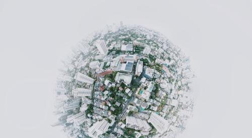 Sphere view of communities