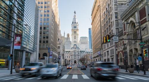 Philadelphia city traffic