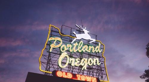 Portland Oregon Sign