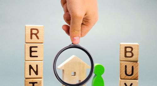 Rent vs buy small house under magnifying glass