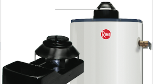 Rheem, damper design, gas-fired water heaters, 101 best new products