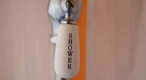 Shower faucet handle