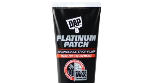 DAP Platinum Patch sealant for home exteriors