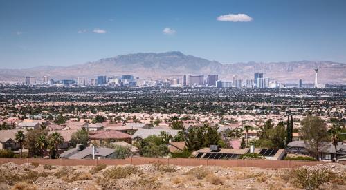 Las Vegas housing market view from a distance